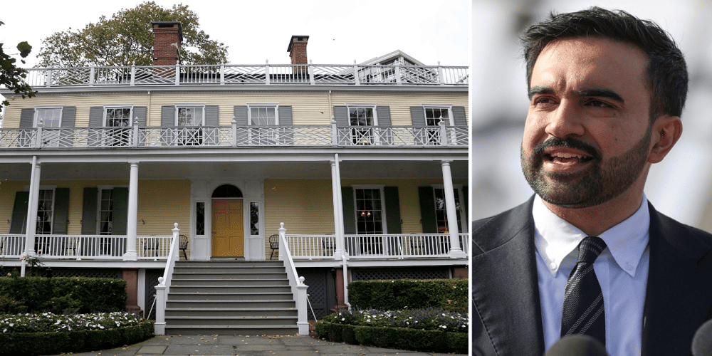 Zohran Mamdani Moves Into Historic Gracie Mansion, Built 1799